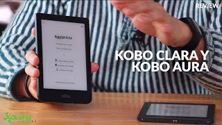 Kobo ClaraY Aura H20 UNBOXING La competencia de Kindle ha llegado a México [upl. by Diann64]