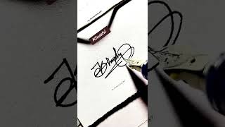 Elegant Khushi Signature Designs  Creative Handwriting Tutorial [upl. by Morell394]