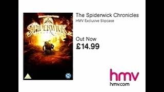 The Spiderwick Chronicles DVD HMV Exclusive Slipcase TV Advert [upl. by Elladine]