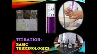 Titration Basic Terminologies [upl. by Yekcim]