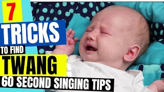 ❤️ 2 How to Find Vocal Twang  7 Tricks for Vocal Twang  What is Twang  60 Second Singing Tips [upl. by Russi]