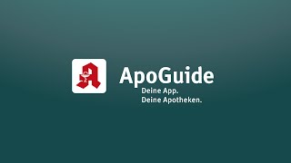 ApoGuide – Deine App Deine Apotheken [upl. by Suivatal39]