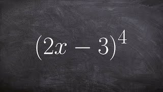 Using binomial expansion to expand a binomial to the fourth degree [upl. by Nobie]