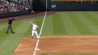 SFCOL Arenado dives throw for a slick play [upl. by Migeon]