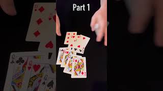 Part 1 Shuffle Card Trick  The 654 Club cardtrick sleightofhand magician [upl. by Anihtyc]