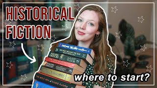 A BEGINNERS GUIDE TO HISTORICAL FICTION  book recommendations throughout history 💫📚 [upl. by Dione]