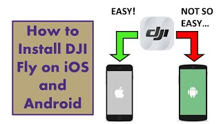 How to Install DJI Fly on iOS and Android [upl. by Hussey]