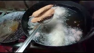 Stick Chicken Pakora  5 Rs ll Spicy Chicken Sticks ll Street Food ll Food Wala [upl. by Joappa]