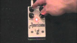 DMB Pedals Americana Overdrive Simple Demo [upl. by Mathe]