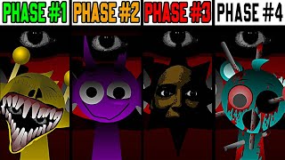 𝐈𝐧𝐬𝐢𝐝𝐞 𝐎𝐮𝐭 𝟐 react to Phase 1 VS Phase 2 VS Phase 3 VS Phase 4 In Incredibox Sprunki [upl. by Chloris495]