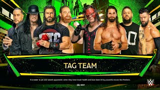 Team Brother Vs Team Brother  Tag Team Elimination Match  WWE 2k24 [upl. by Yanahc]