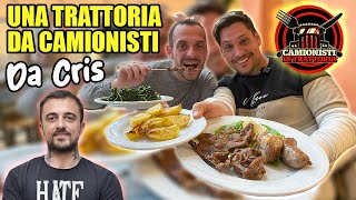 MANGIAMO IN UNA TRATTORIA DA CAMIONISTI a Fossato di Vico  Ristorante Cris [upl. by Jewelle779]