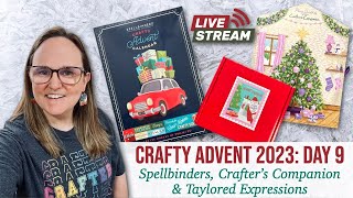 Day 9 🔴 Crafty Advent 2023 craftyadvent2023  Craft Advent Calendars Vlogmas [upl. by Haase]