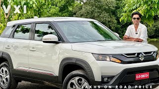 Compact SUV 2024 brezza vxi urbano edition marutisuzuki compactsuv budgetfriendly [upl. by Fanchie]