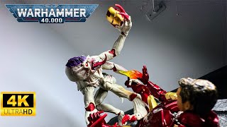 WARHAMMER 40k action figure McFarlane toys unboxing and review [upl. by Groome]