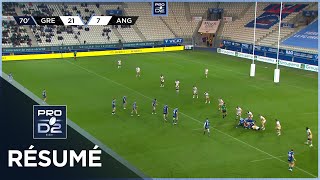 PRO D2 Saison 20242025 J11  Résumé FC Grenoble Rugby  SoyauxAngouleme XV [upl. by Knox347]