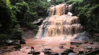 Kintampo Falls after a massive rain [upl. by Alul]