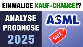 ASML Aktie JETZT Kaufen Analyse amp Prognose 2025 [upl. by Ym929]