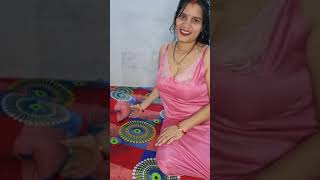 desi live house wife up wear fancy saree perfectly in Bhojpuri sareefashion gwooncloth [upl. by Odarbil]