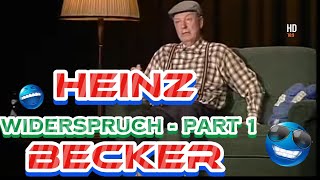 😂 Heinz Becker  quotWiderspruchquot 🤣 youtubevideo satire kabarett [upl. by Erasme]