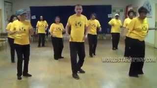 70Year Old Man Shocks Everyone with his 2 Stepping [upl. by Layney]