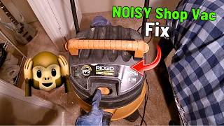 How To Fix Noisy Shop Vac Oiling Loud Bearings Maintenance [upl. by Younglove]