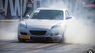 Mazda RX82JZ 600HP  the Dragstrip 14 mile [upl. by Ailemaj510]