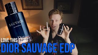 Dior Sauvage EDP First Impressions Love Love Love This [upl. by Nyram]