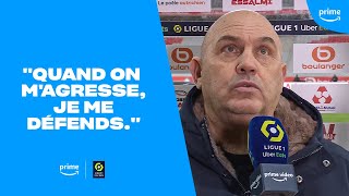 Les explications de Frédéric Antonetti après laltercation avec le staff du LOSC [upl. by Montfort382]