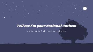 Lana Del Rey  National Anthem Slowed Down [upl. by Arriaes]