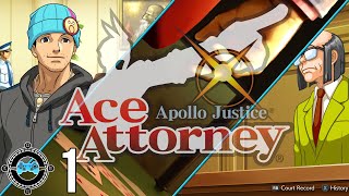 Apollo Justice Ace Attorney 1  First Day on the Job Blind Lets PlayFirst Playthrough [upl. by Tigram]