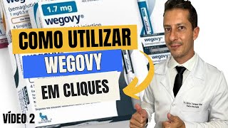 Como utilizar WEGOVY de 17 mg EM CLIQUES [upl. by Alraep637]