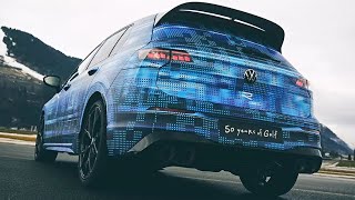 New Volkswagen Golf R MK85 Facelift 2024  Prototype with camouflage [upl. by Acinna]