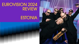 Eurovision 2024 Review  Estonia 5Miinust X Puuluup  Nendest narkootikumidest [upl. by Lucias]