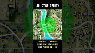 Danger Zone VS Poison Zone VS Signal Zone VS Blue Zone 🔥 All Zone Ability totalgaming shortfeed [upl. by Sidon]