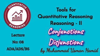 Tools for Quantitative Reasoning  Lecture 08  ADA  ADS  BS  BZU  UoS HEC QREA108 [upl. by Akirahc484]