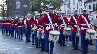 Drumderg Loyalists Keady  Pride of the Hill Rathfriland band parade 2024 clip 3 [upl. by Llywellyn]