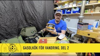 Gasolkök för vandring del 2  Jetboil Stash [upl. by Woehick]