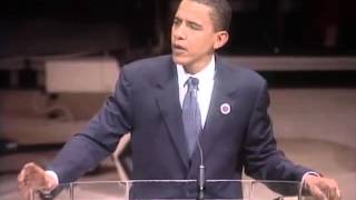 BARACK OBAMA AT CHRIST UNIVERSAL TEMPLE IN CHICAGO 061905 wwwcutempleorg [upl. by Ibbob]