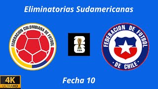 Colombia vs Chile  Eliminatorias Sudamericanas 2026  Fecha 10 [upl. by Milli]