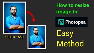 how to resize image in photopea  photopea resize image  photopea editing mobile  photopea [upl. by Annhej]