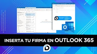 Como poner firma en Outlook 365 ✍🏼 [upl. by Denten]