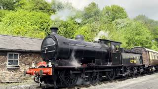 J27 2392 on 6 coach diner and disposal time at Grosmont MPD on North Yorkshire Moors Railway [upl. by Danas448]