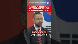 Przełom ws czołgów K2 Szef MON potwierdza Będzie produkcja w Polsce [upl. by Eimot]