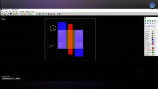 Course Mixed Signal Design  Inverter layout using Microwind [upl. by Travus]