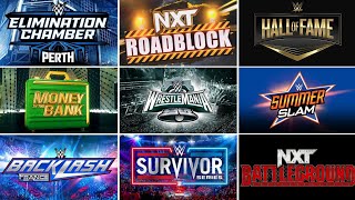 WWE PPV Schedule 2024 Full Details [upl. by Neal]