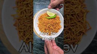 Crunchy Aloo Sev Bhujia Recipe Shorts [upl. by Nerua899]