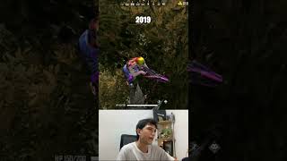 free fire 2019 vs 2024 feedshorts freefire shortvideo freefiremax [upl. by Enitsuj]