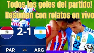 quotParaguay 21 contro lArgentina di Messi golazo di Sanabria videoquot [upl. by Nnaeus]