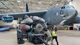 US Genius Invention to Load Tons of Scary Missiles into B52 Bomber [upl. by Kursh]